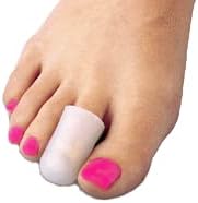 Dr. Jill's Foot Pads, Y23255, Latex Free All Gel Silicone Toe Cap-Small-2 Pack