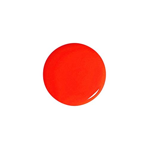 MODE Coral Blood Orange Nail Polish Color, Long Lasting Nail Lacquer, Nourishing, Chip Resistant Strengthening Protection, Pro Wide Brush, Vegan, NY Made, 7 Soir Le Vernis, Laughing One