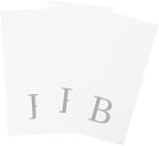Luxenap 15.8 X 7.9 Inch Linen-Feel Guest Towels, 50 Lettered Hand Towels - Image 11