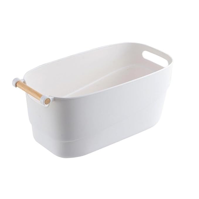 FRCOLOR Nail Soaking Bowl for Manicure Hand Soaking Bowl Nails Soak Container Plastic Hand Care Soak Bowl for Home DIY and Professional Nail Art Salon