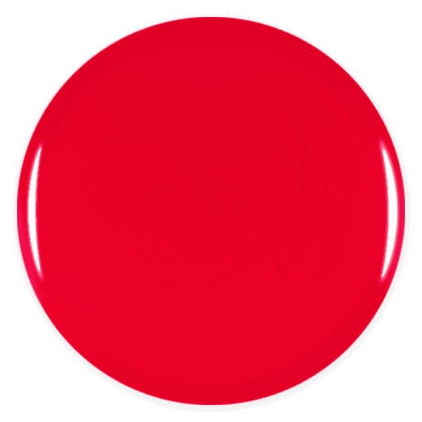 PINK MASK Gel Color Nail Polish Red John 15ml / o.5 oz - UV/LED Gel Polish, Non Wipe, Long Lasting, Soak Off Formula