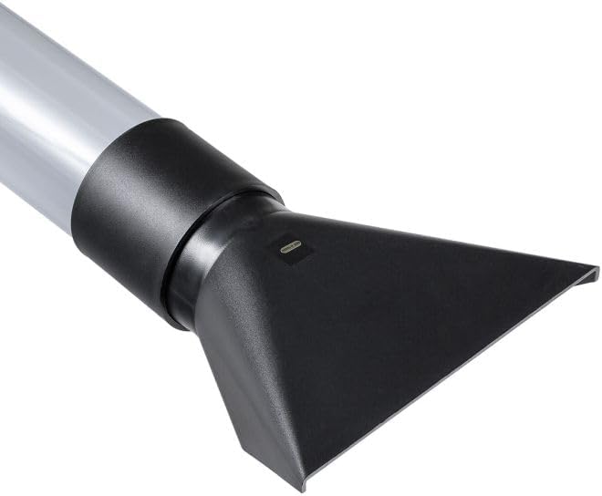 4 Inch Dust Collection 6-Piece Wand Set, For 4" Dust Collection Hose, Includes Tube, Floor Nozzle, Brush Nozzle, Blast Gate, Coupler & Clips