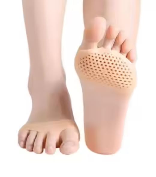 2-in-1 Foot Care Kit – Toe Correctors for Women and Men & Metatarsal Pads – Ball of Foot Cushions for Heels, Toe Separators for Alignment, Blister Prevention, Forefoot Pain Relief Bundle