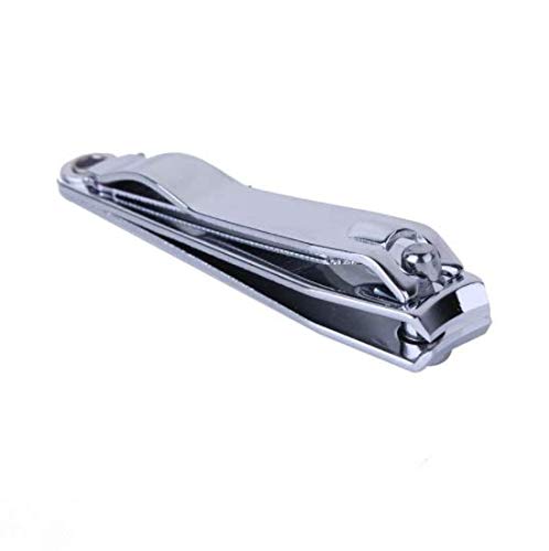 2PCS Professional Nail Clippers, Stainless Steel Fingernails & Toenails Clippers Nail Cutter and Nail File Grooming Kit for Men and Women