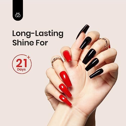 Beetles Blooming Gel & Base Top Coat Set, 3PCS 15ML Shine Finish Long Lasting No Wipe Top Coat Gel Nail Polish Base Spreading Marble Effect Soak off UV LED Nail Art Gifts for Women