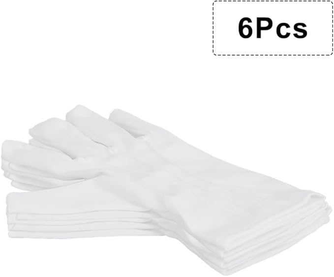White Gloves,Cotton Gloves,White Santa Gloves,Cotton Work Gloves,Adult Gloves,White Gloves Women,Moisturizing Gloves,Cotton Gloves for Men,Cotton Gloves for Dry Hands,UV Gloves,Artist Glove