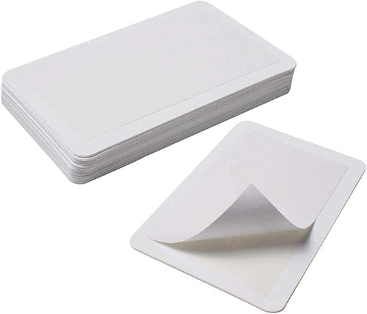 15pcs Nail Art Soft Stamping Protective Shell cabeza Stamper Rectangel Stamp Holder 10x15cm Size Plastic Backcover