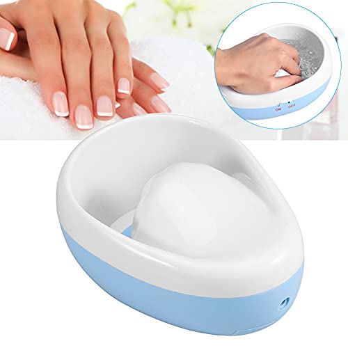 Electric Nail Soaking Bowl, Manicure Hand Bowl Spa Massager Vibrating Massager Soak Soothing Relaxing Manicure Machine Soften Cuticles Hands Care Tool