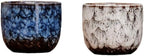 Chinese/Japanese style Handle-less Ceramic Tea cups tea cup, Bloom and by Unknown