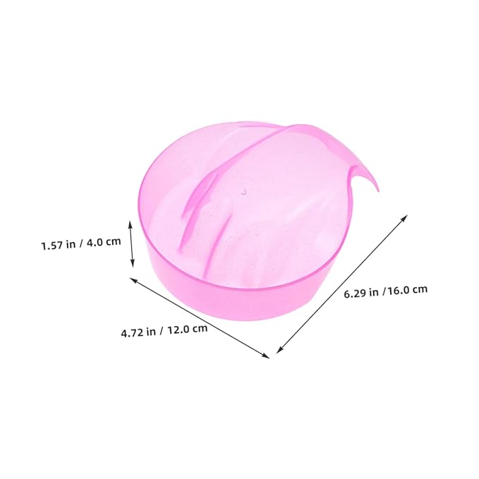 4pcs Nail Soak Bowl Nail Art Hand Soaking Bowl Polish Removal Tray Multipurpose Manicure Tray Spa