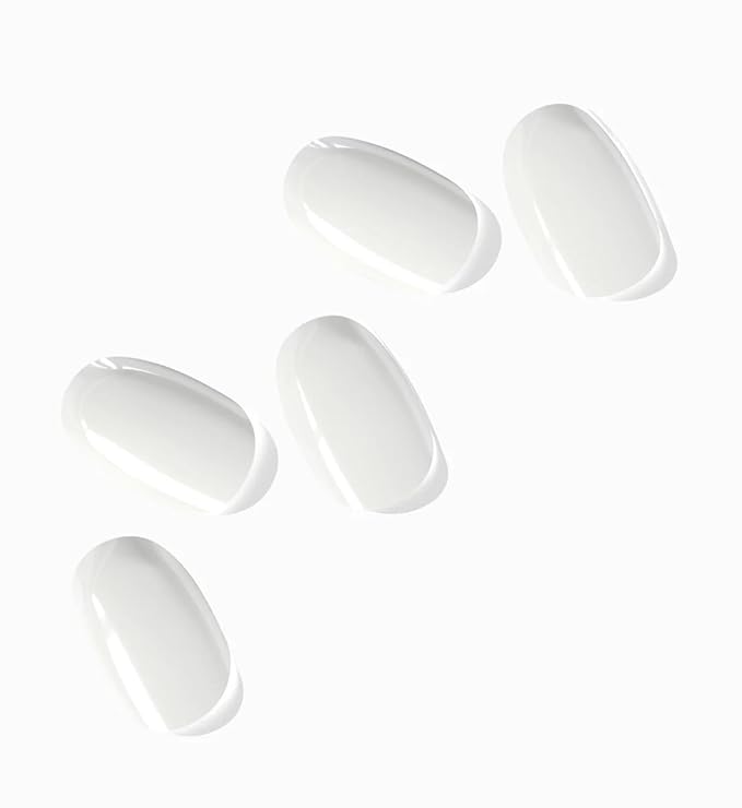 NOVA, Semi Cured Gel Nail Strips (Cloud 9) - The 10 Minute Manicure. Salon-Quality, Female Founded, Works with Any Lamp, Easy to Apply & Remove - Incl. File & Wooden Stick
