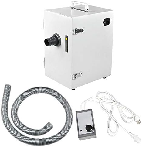 370W Portable De-ntal Lab Single-row Digital D-ust Collector Vacuum 110V JT-26 Rectangular Bench Cleaner Den-tal Equipment