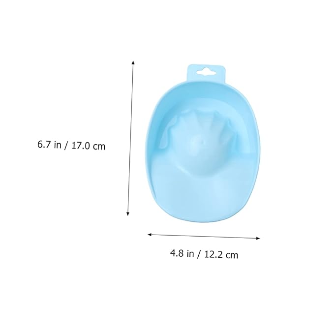 1pc Single-layer Nail Care Bowl for Soaking and Removal Manicure Tray for Home Salon Use Fits up to Nails for Cuticle Softening and Art Preparation