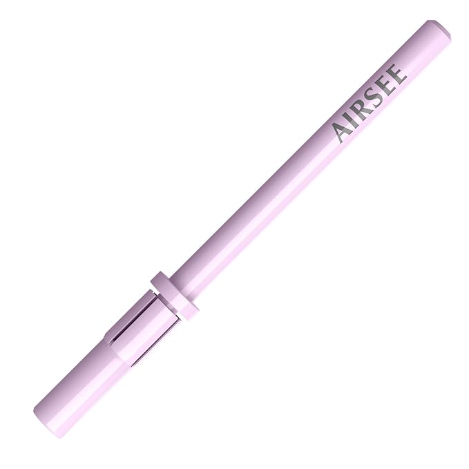 AIRSEE 3.1mm Small Nail Drill Mandrel Bits for Mini Efile Sanding Bands, Stainless Steel Professional Electric Head Clean Remove Cuticle Removing, Acrylic Manicure Sander Safety (Rose Pink)