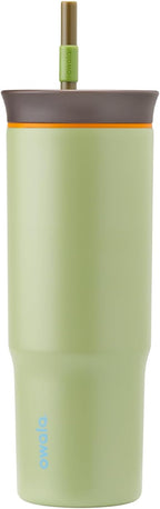 Owala Tumbler Stainless Steel Water Bottle 24 oz Brave Adventures | 2-in-1 by Unknown