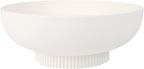 Deobath Large Resin Pedestal Decorative Bowl by Deobath