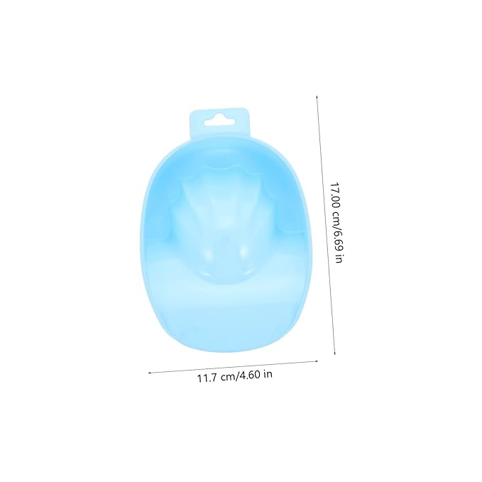 Deep Manicure Soaking Bowl Nail Soaking Bowl Set Dampen Dish for Hands Safe for Use