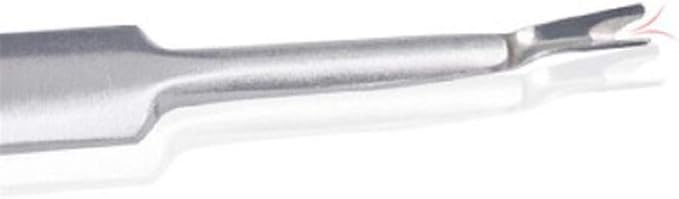 OLIREXD Professional Stainless Steel Cuticle Pusher Trimmer Remover Dead Skin Hangnails Nails Cleaner Scissors Remover Nipper Clipper/Nail Art Manicure Tool for Adult, Silver
