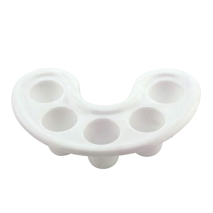 Nail Art Tips Soak Bowl Tray Treatment Nail Polish Remove Soaking Bowl Manicure Bathing Tool (size-2)