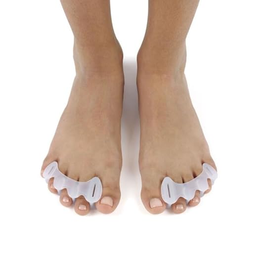Correct Toes – Bunion Corrector, Toe Separator & Toe Spacers for Men and Women, Unisex, Clear, X-Small