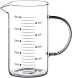 Glass Measuring Cup 16Oz/500ml Easy to Read V-Shaped Spout - Image 6