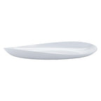 G.E.T. OP-1710-W Heavy-Duty Shatterproof Plastic Oval Melamine Serving Platter - Image 4