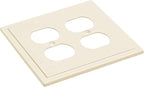 Modern Edge Decorative Wall Plate Switch Plate Outlet Cover, Durable Solid Zinc - Image 2