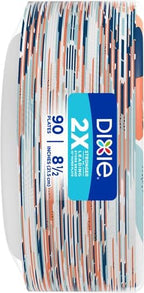 Dixie Medium Paper Plates, 8.5 Inch, 2X Stronger*, Microwave-Safe, Soak-Proof - Image 13