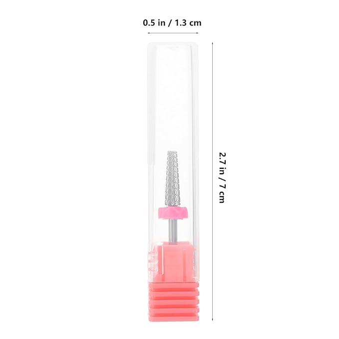 5-in-1 Tungsten Carbide Nail Bits Versatile Electric Cuticle Drill for Home Salon Nail Polish Remover Tool