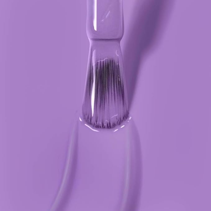 LONDONTOWN lakur Nail Polish - Chip-Resistant, Non-Toxic, Conditions & Hydrates Nails | Glossy Psychedelic Purple, Road Trip, .40 fl oz
