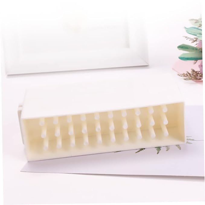 Nail Drill Bits Display Holders Stand 30 Holes Nail Drill Storage Case Container 30 Holes Manicure Tools Nail Drill Accessories