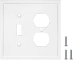 Modern Edge Decorative Wall Plate Switch Plate Outlet Cover, Durable Solid Zinc - Image 6
