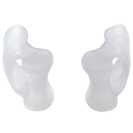 EasyComforts Silver StepsTM Gel Bunion Toe Spreader, 1 Pair