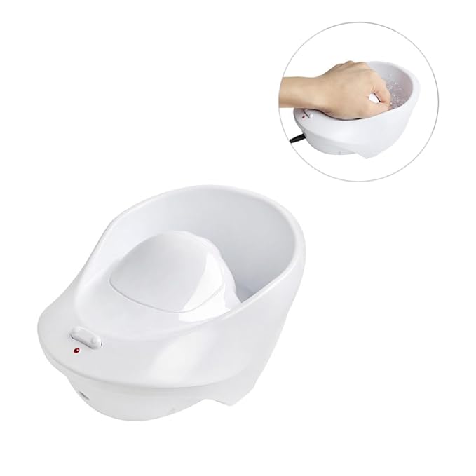 Hand Soaking Bowl Electric Nail Spa Set with Manicure Bowl for Cuticle Care Beauty Treatments