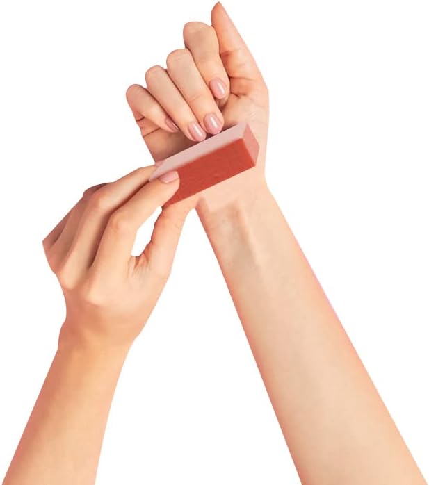 Nail Mini Orange Buffer Block File 100/180 Grit 2 Sided (130 Count)