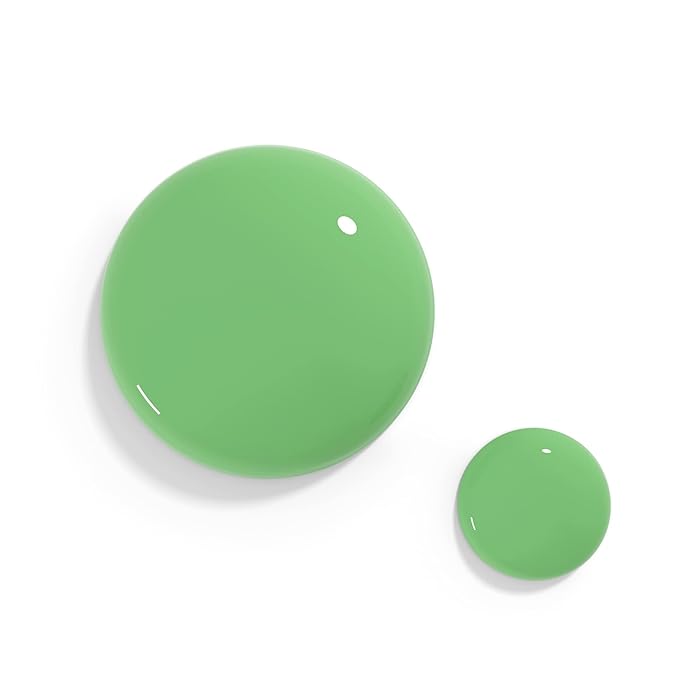 duri Nail Polish, 800 Giggling Away, Green with Yellow Undertones, Full Coverage, Glossy Finish, Quick Drying, Lasting, 0.45 Fl Oz