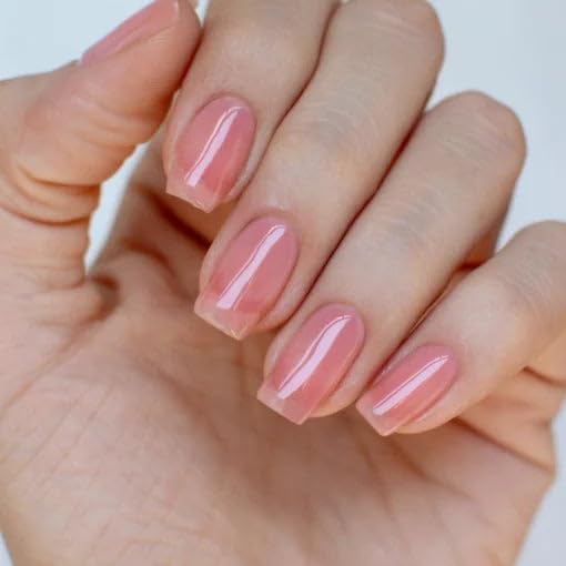 PINK MASK Gel Color Nail Polish Baby Milk 15ml / o.5 oz - UV/LED Gel Polish, Non Wipe, Long Lasting, Soak Off Formula