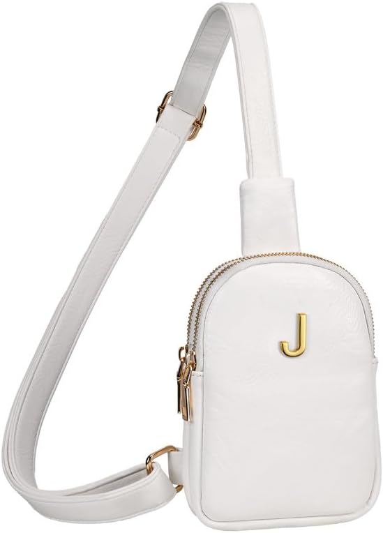 Bridal Shower Gifts, Initial Crossbody Bags for Women Girls, Bachelorette Party Favors, Wedding Bridesmaid Proposal Gifts, Cute Trendy Stuff, Gifts for Maid of Honor, Personalized Travel Gifts