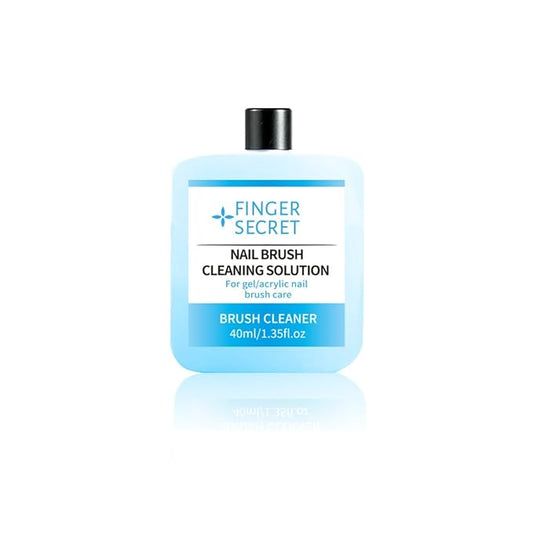 Nail Brush Cleaning Solution - 40ml Nail Art Brush Cleaner for Manicure Products,Nail Brush Cleaner Easily Better Used for Nail Art Design
