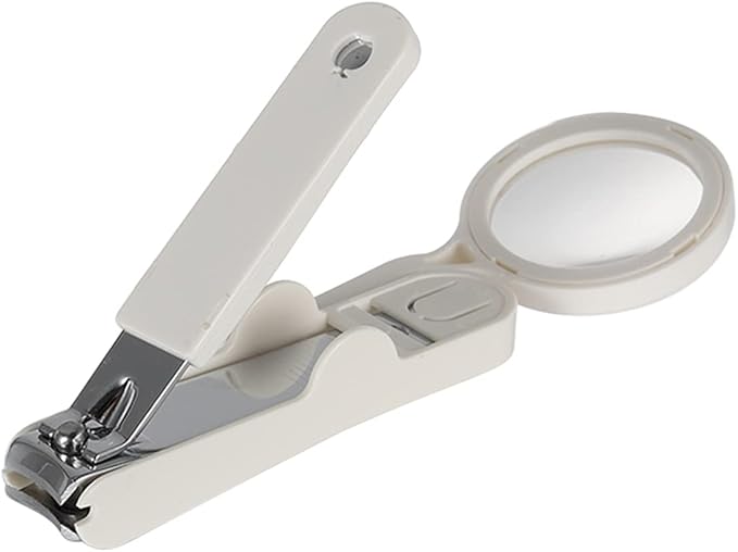 Remedic Extra Large Nail Clippers with Magnifier for Fingernails & Toenails – Arthritis-Friendly Grip - Perfect for Elderly & Low Vision Users – professional quality - sharp blades for precise cutting