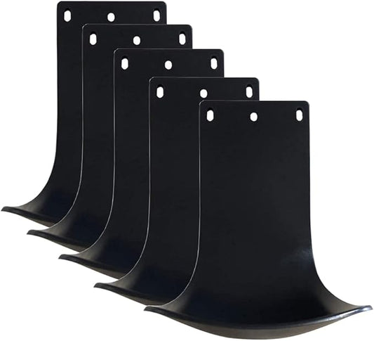 5 PCS Drip Tray for Wall Mounted Soap Dispenser, Prevent Dripping and Spraying, Dispenser Stand, Black