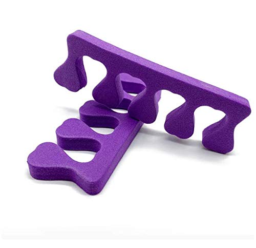 10 Pcs Soft Foam Finger Toe Separator Nail Art Manicure Pedicure Tools, Random Color