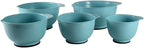 KitchenAid KE178OSAQA Classic Mixing Bowls, Aqua Sky 2 - Image 3