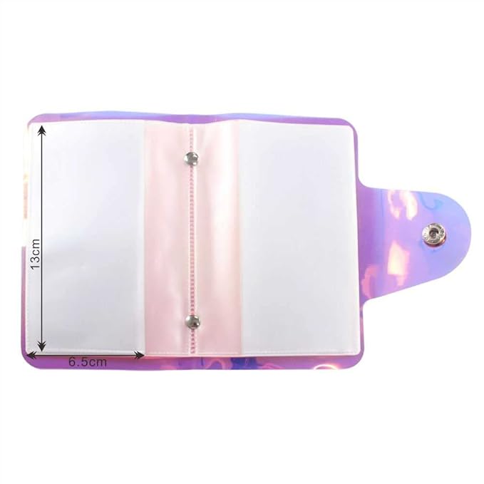 VNC Nail Art Stamp Plate Collection 20 Solts Pink Color Image Plate Organizer for 6X12cm Size Stamping Nail Art Plate