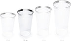 " OCCASIONS " 640 Piece set-Vintage Wedding Party Disposable Plastic Plates & - Image 3