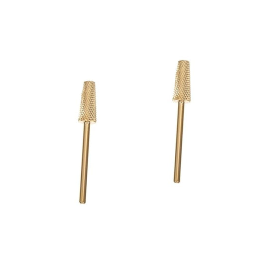 minkissy 2pcs Nail Polishing Grinding Head Manicure Grinding Tool Interchangeable Nail Art Bits for Salon