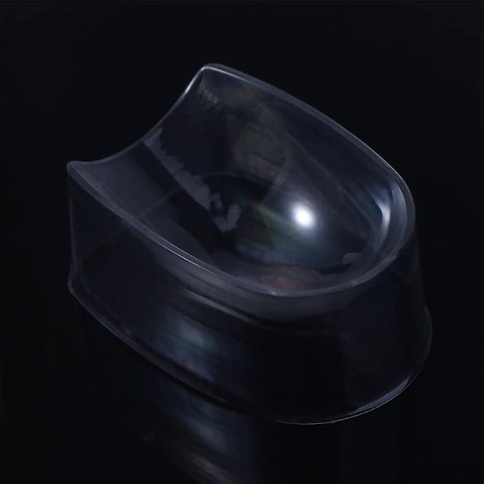 Leadigol Dipping Bowls Transparent Nail Dipping Trays Nail Dust Box Manicure French Dip Nail Powder Box