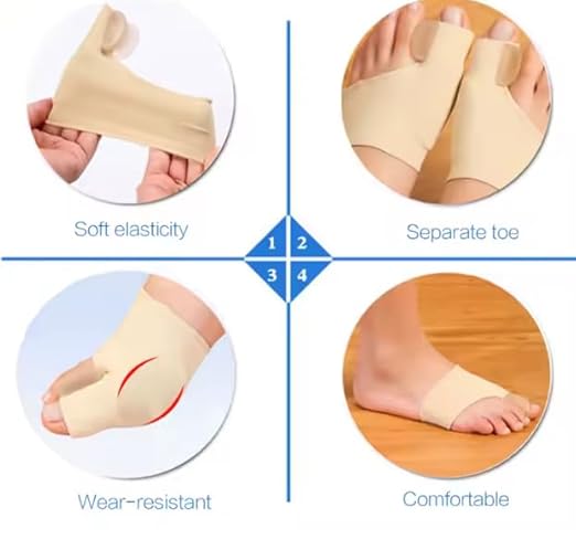 2-in-1 Foot Care Kit – Toe Correctors for Women and Men & Metatarsal Pads – Ball of Foot Cushions for Heels, Toe Separators for Alignment, Blister Prevention, Forefoot Pain Relief Bundle