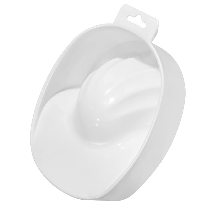 Single-layer Soaking Bowl Nail Removal Bowl Rectangular Nail Care Manicure for Hand
