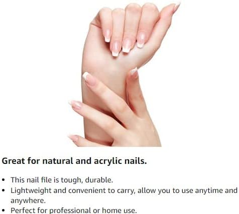 (8 Pack) 3.5 inch Stainless Steel Metal Nail File for Fingernails, Toenails, Scraping, Strengthening, Finger Manicure File